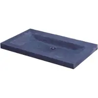 Sanilux Wasblad Trend Stone 80x47x5cm Natuursteen (zonder kraangat)