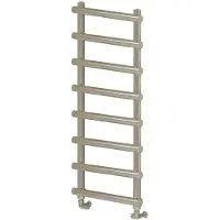 Boss & Wessing Designradiator BWS Tubi Handdoekrek 115x60 cm Zij-Onderaansluiting Chroom