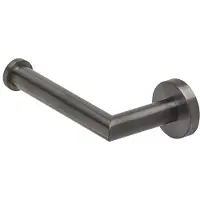Geesa Nemox Toiletrolhouder / Reserverolhouder Zwart metaal geborsteld