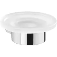 Sapho Zeephouder Pirenei Hangend 11x4.1 cm Satijnglas / Chroom