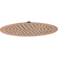 Best design Hoofddouche Dijon Regendouche 30 cm Ultra-Thin PVD Glans Brons