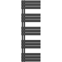Boss & Wessing Handdoekradiator bws boss links aansluiting 755w 160x50 cm zwart