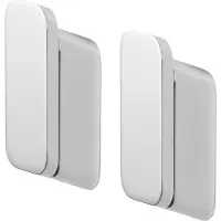 Geesa Handdoekhaken Medium 2 Stuks Shift Chroom
