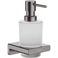 Hansgrohe Zeeppompje AddStoris Geborsteld Zwart Chroom