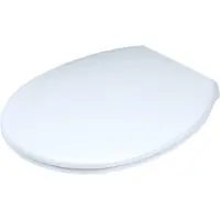 Pagette Rondo closetzitting met deksel Wit