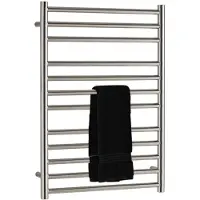 EH Design radiator athena 60x120 cm geborsteld rvs