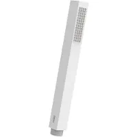 Tres Handdouche antikalk 2.2x2.2x22.3 cm vierkant mat wit