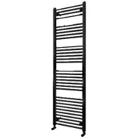 Sanilux Radiator lydia 180x60 cm 996 watt midden-onder aansluiting grafiet