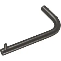 Qisani Toiletrolhouder Flow Geborsteld Gun Metal