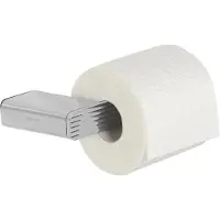 Geesa Toiletrolhouder Zonder Klep met Horizontaal Strepenpatroon Chroom