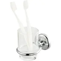 Geesa Glashouder met Glas Chroom