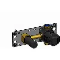 Hotbath HBCB106 Inbouwdeel - Kranen, Losse Inbouwdelen - 8720847739698