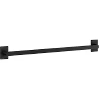 Smedbo Handoekhouder Cube Zelfklevend 600 mm Mat Zwart
