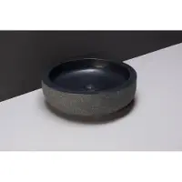 Forzalaqua Waskom Verona Graniet Gezoet Gebrand 40x12 cm