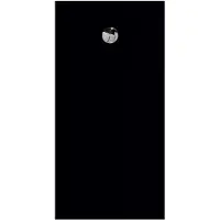 Allibert - Douchebak - Karbon 160 X 80 Cm - Polybeton - Zwart