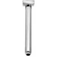 Hotbath Plafonduitloop mate 30 cm vierkante rozet geborsteld nikkel