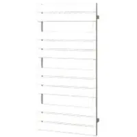 Boss & Wessing Designradiator BWS Genuo met Middenaansluiting 112 x 55 cm 558 Watt Mat Zwart