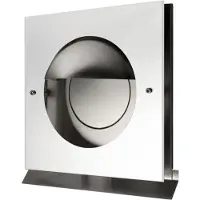 Weckx Overdruk ventilatierooster kappa 15 cm mat wit