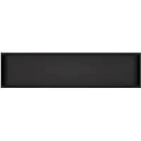 Best design Inbouwnis Best-Design Elah 121x28x7 cm Mat Zwart