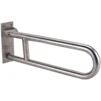 Boss & Wessing Wandgreep bws mindervalide opklapbaar 70 cm rvs