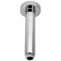 Hotbath Plafonduitloop mate 15 cm rond geborsteld nikkel