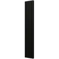 Plieger Designradiator covallina retta dubbel 1800x298 mm mat zwart