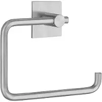 Smedbo Toiletrolhouder met Beslagboden Geborsteld Edelstaal 10x13,6x3