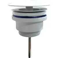 Luca Clickwaste Vast Sanitair Voor afvoeren Mat Wit