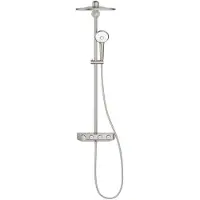 GROHE Regendoucheset euphoria smartcontrol system 31 cm met glijstang en handdouche supersteel