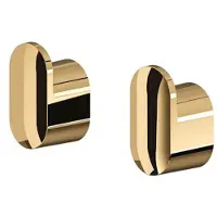 Tiger Handdoekhaak Klein Cooper Goud (2 Stuks)