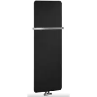 Sapho Tabella badkamerradiator 370x1190 mm, zwart mat