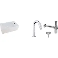 Boss & Wessing Fonteinpack rhea mini xxs 30,5x18x11 cm rechts rvs