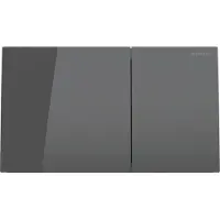 Geberit Drukplaat sigma 70 frontbediening 2-toets glas lava