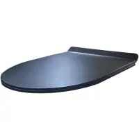 Best design Morrano softclose toiletzitting mat zwart