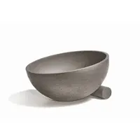 Urbi et Orbi Opzet Wastafel Obliquo Beton 35x19 cm Ivoor