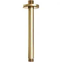 Brauer Plafondarm Gold Edition 20 cm Geborsteld Goud