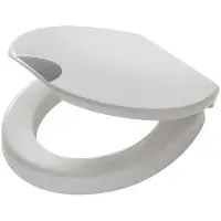 Tiger Toiletbril met deksel comfort care duroplast wit