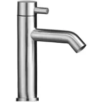 Sanilux Fonteinkraan opbouw laag 16 cm rvs