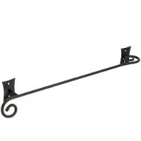 Metaform Rebecca Handdoekhouder 45cm, zwart