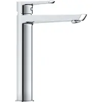 Allibert Inbouw Wastafelkraan Vision - Hoge Uitloop - Chroom - 20,8cm