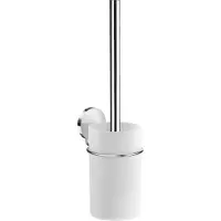 Smedbo Toiletborstelset 11x8.2x35 cm RVS Chroom En Wit