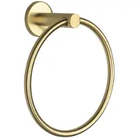Boss & Wessing Handdoekring BWS Colorato 16 Cm Geborsteld Goud