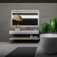 Gliss Design Spiegel Style Framework 11 mm LED Verlichting 180cm