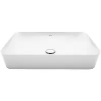 Boss & Wessing Opbouw Wastafel BWS Juno 60x40cm Keramiek Mat Wit