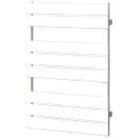 Boss & Wessing Designradiator bws genuo met middenaansluiting 80x55 cm 405 watt wit