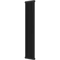 Plieger Designradiator Florence 903 Watt Zijaansluiting 180x32,2 cm Donkergrijs Structuur