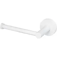 Haceka Kosmos toiletrolhouder haaks wit mat