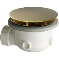 Xenz luxe douchebakafvoer 90mm goud mat