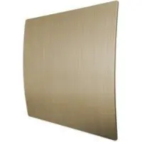 Boss & Wessing Badkamer ventilator pro design nalooptimer 100mm 75 m3 goud kunststof