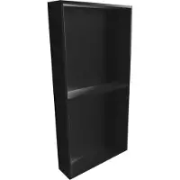 Boss & Wessing In Of Opbouwnis BWS 59.5x29.5x8 cm met 2 Schappen Mat Zwart